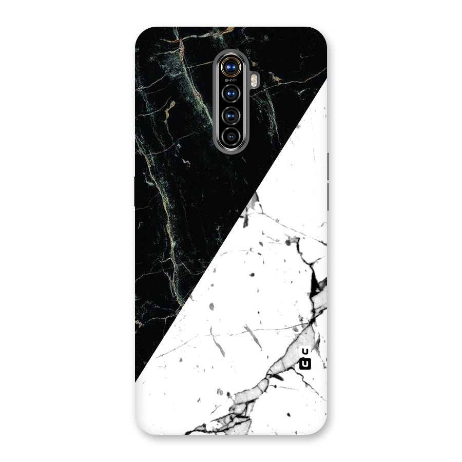 Stylish Diagonal Marble Back Case for Realme X2 Pro