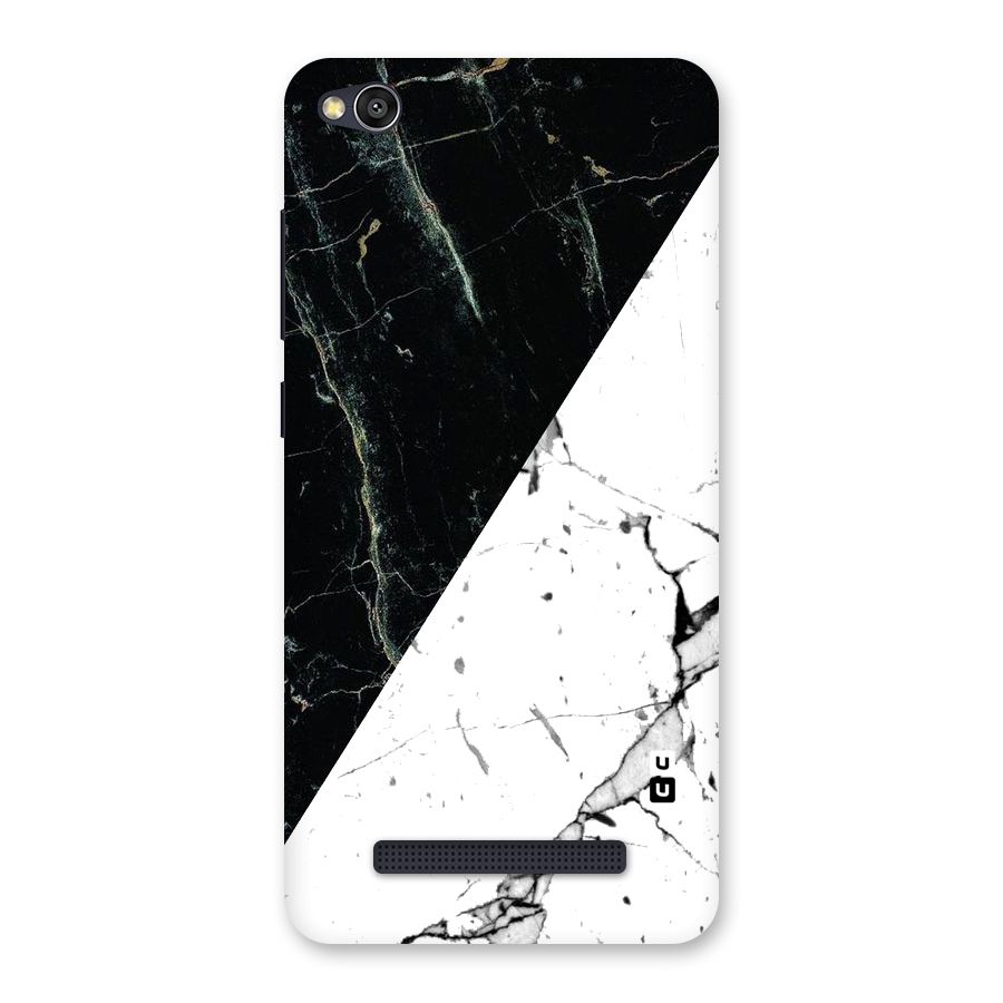 Stylish Diagonal Marble Back Case for Redmi 4A