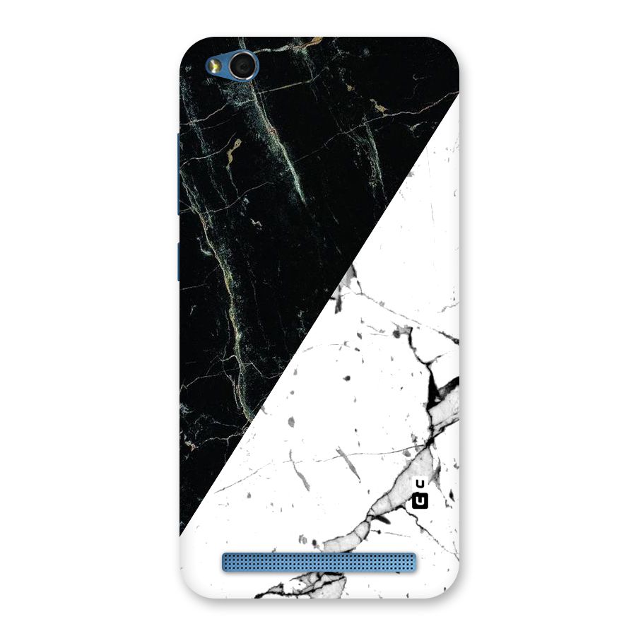 Stylish Diagonal Marble Back Case for Redmi 5A