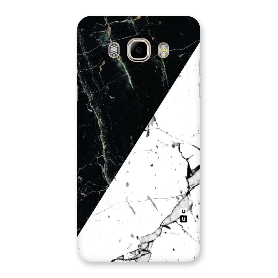 Stylish Diagonal Marble Back Case for Samsung Galaxy J7 2016