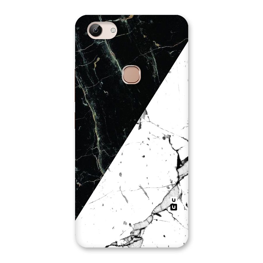 Stylish Diagonal Marble Back Case for Vivo Y83
