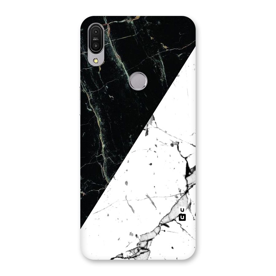 Stylish Diagonal Marble Back Case for Zenfone Max Pro M1