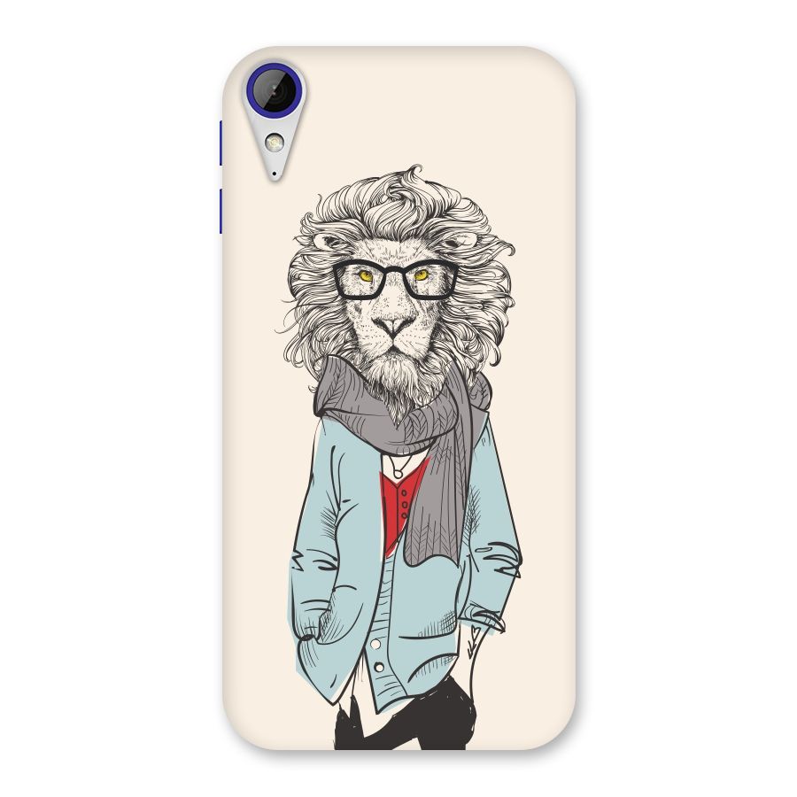 Stylish Lion Back Case for Desire 830