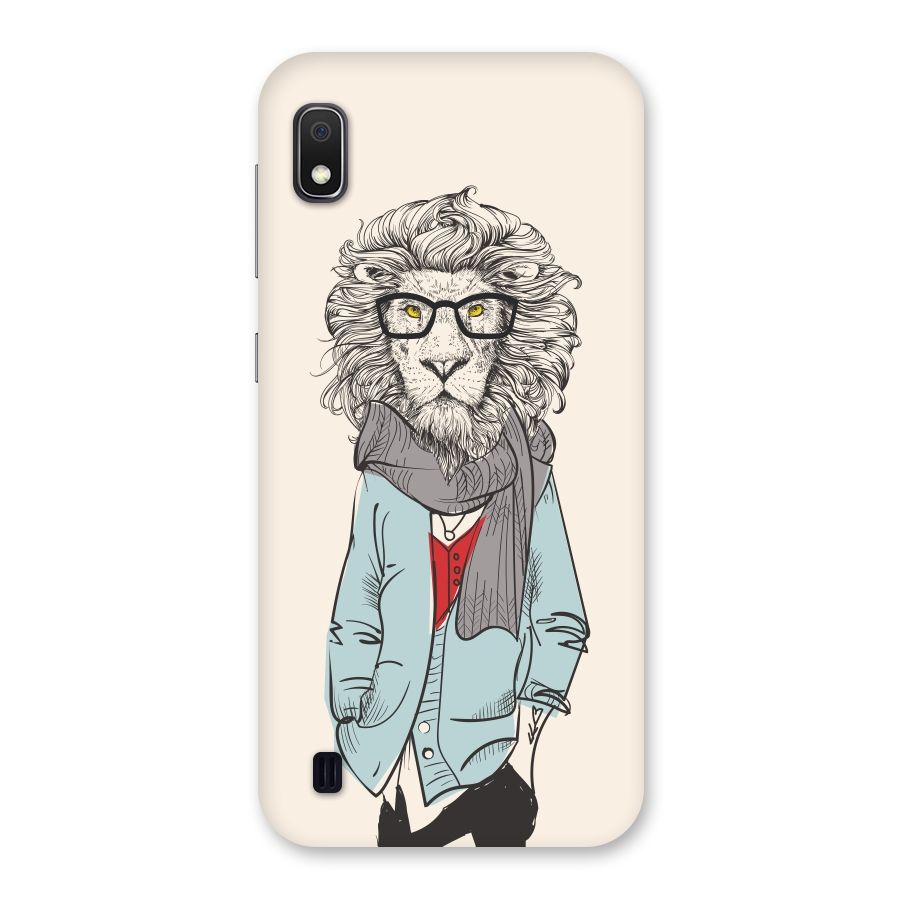 Stylish Lion Back Case for Galaxy A10
