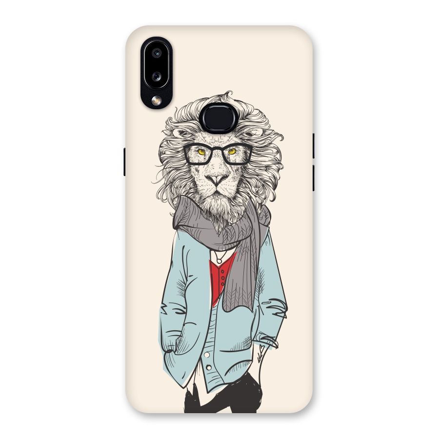 Stylish Lion Back Case for Galaxy A10s