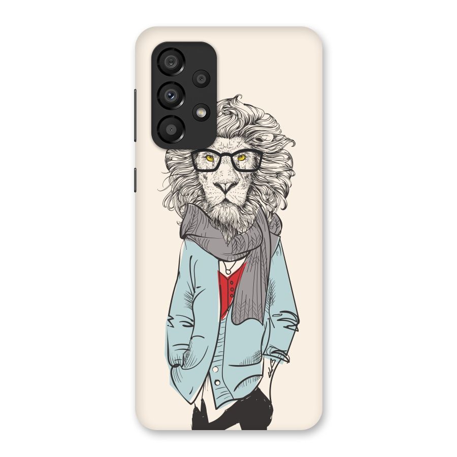 Stylish Lion Back Case for Galaxy A33 5G