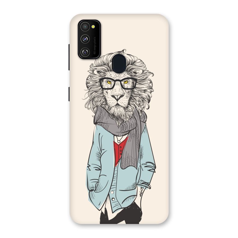 Stylish Lion Back Case for Galaxy M30s