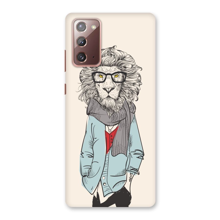 Stylish Lion Back Case for Galaxy Note 20