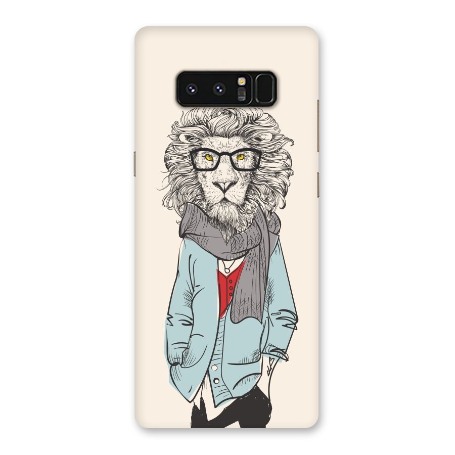 Stylish Lion Back Case for Galaxy Note 8
