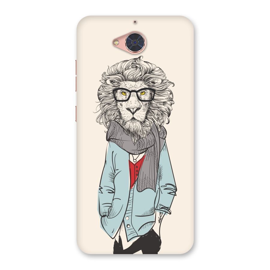 Stylish Lion Back Case for Gionee S6 Pro