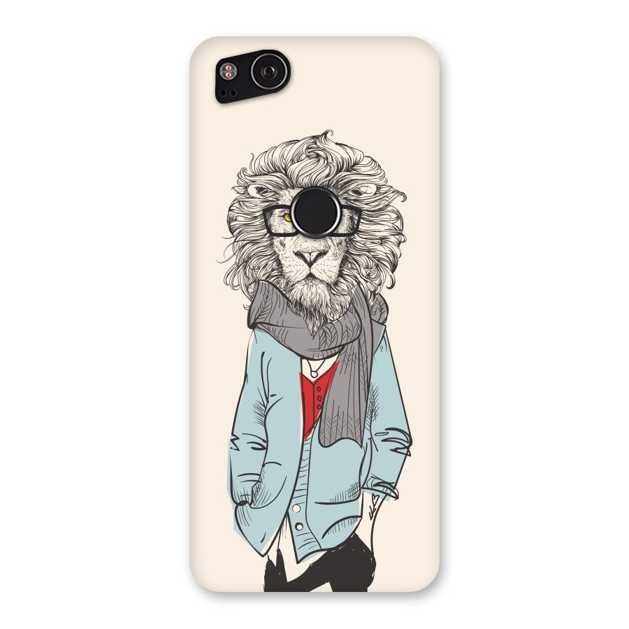 Stylish Lion Back Case for Google Pixel 2