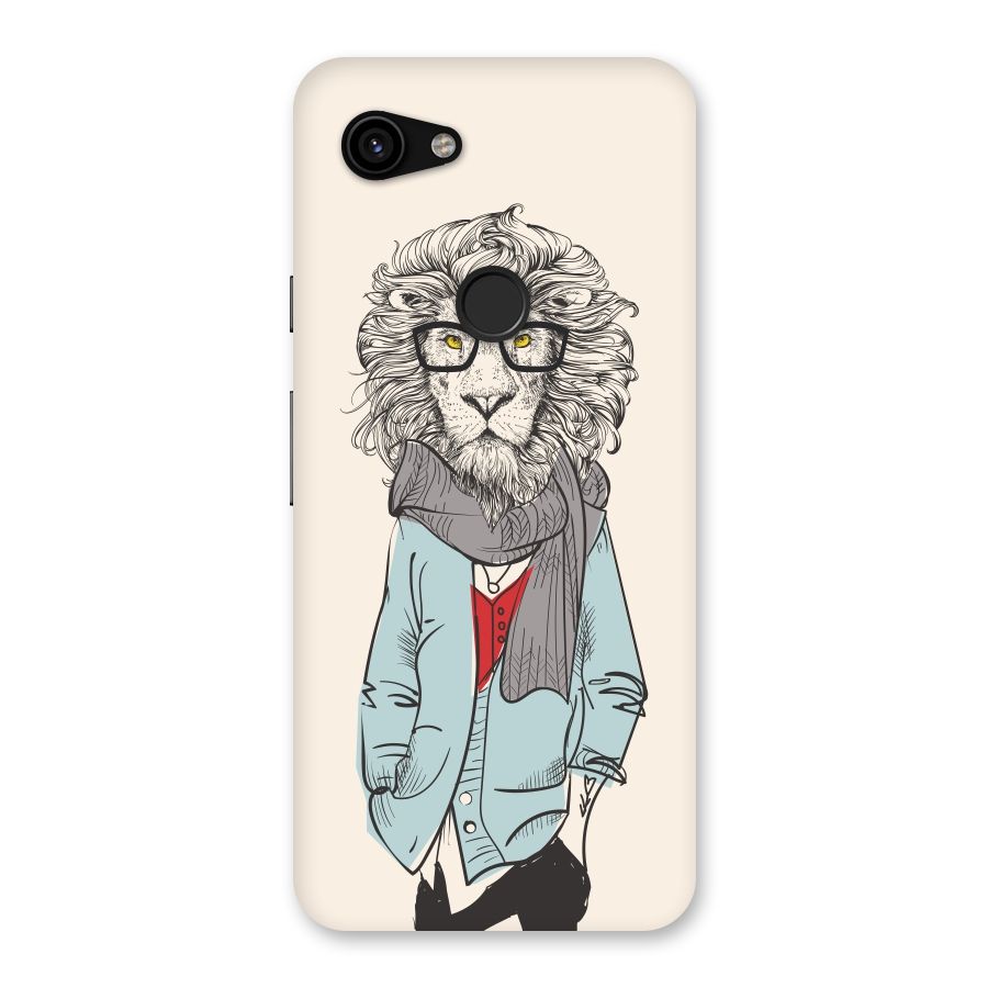 Stylish Lion Back Case for Google Pixel 3a