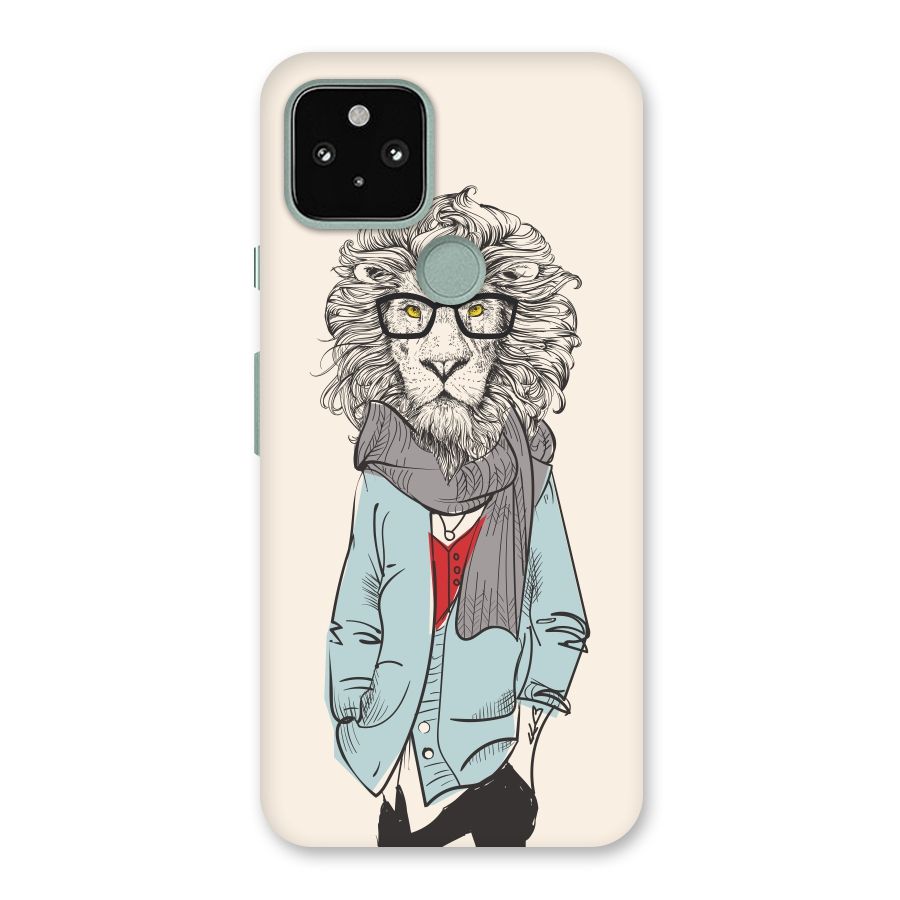 Stylish Lion Back Case for Google Pixel 5