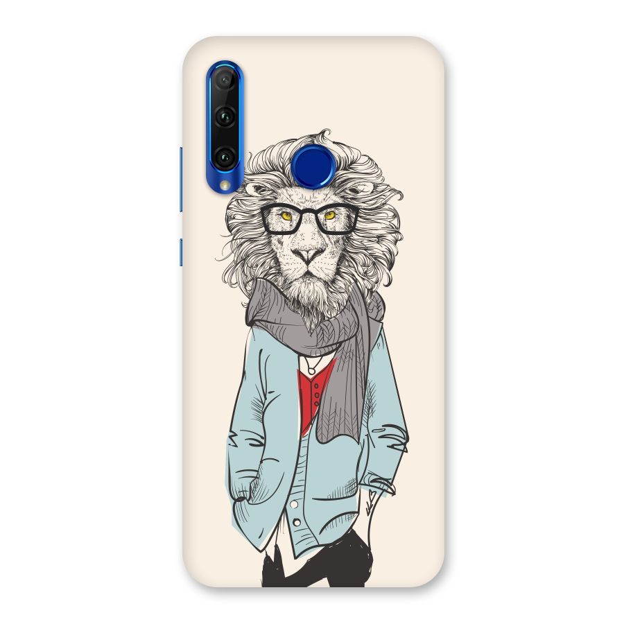 Stylish Lion Back Case for Honor 20i
