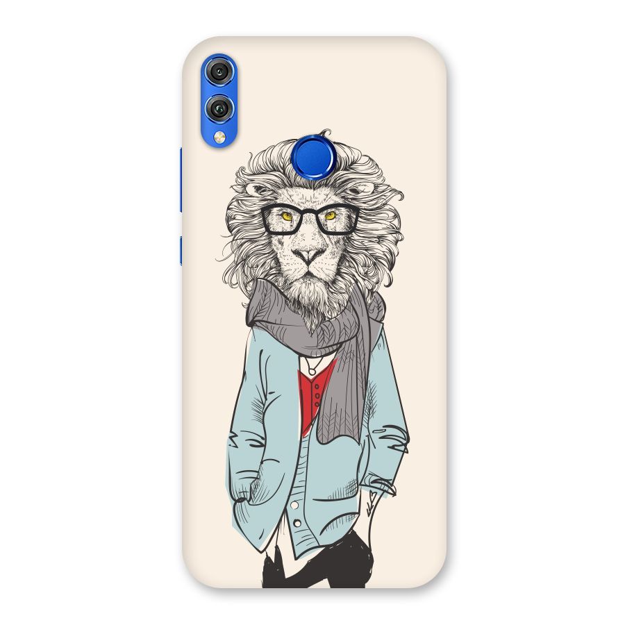 Stylish Lion Back Case for Honor 8X