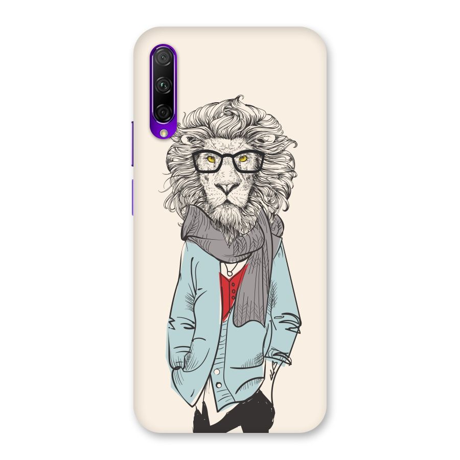 Stylish Lion Back Case for Honor 9X Pro