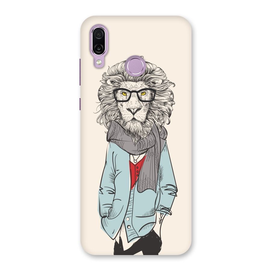 Stylish Lion Back Case for Honor Play