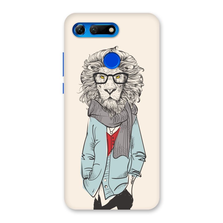 Stylish Lion Back Case for Honor View 20