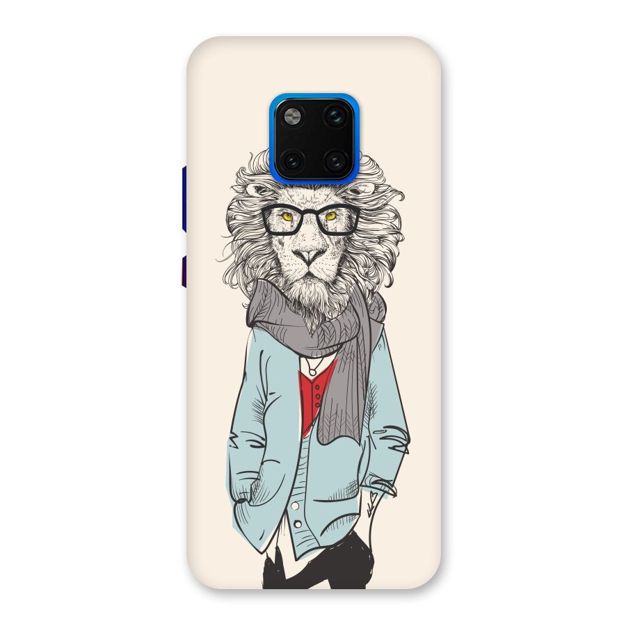 Stylish Lion Back Case for Huawei Mate 20 Pro