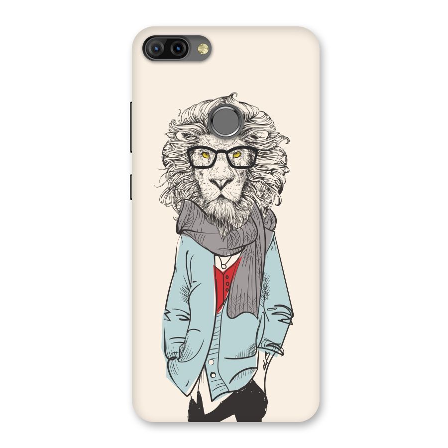 Stylish Lion Back Case for Infinix Hot 6 Pro