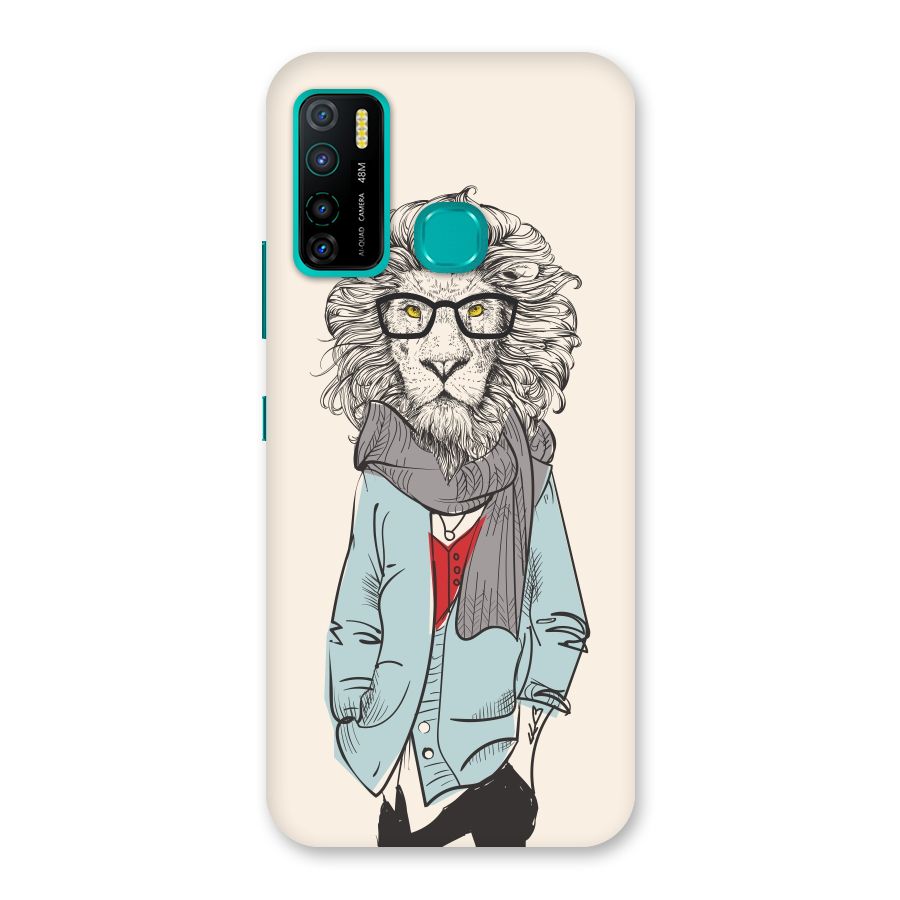 Stylish Lion Back Case for Infinix Hot 9 Pro