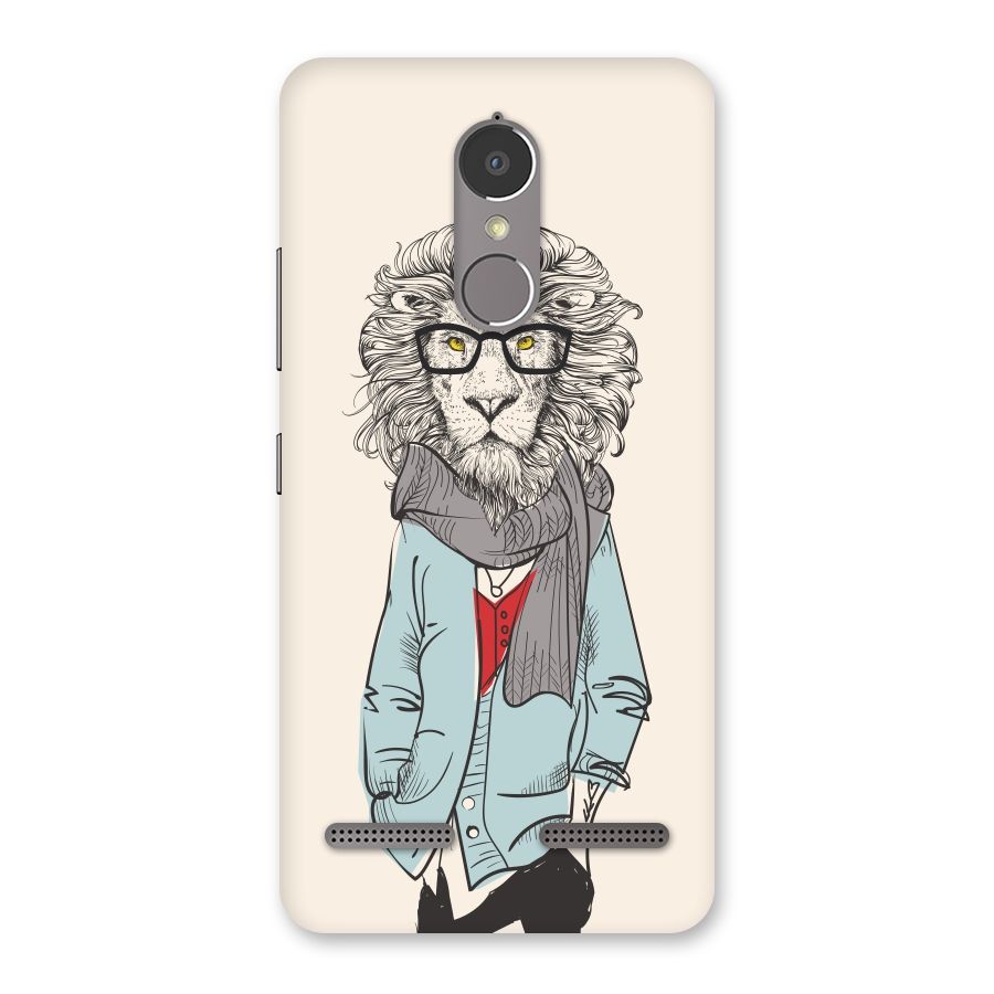 Stylish Lion Back Case for Lenovo K6 Power