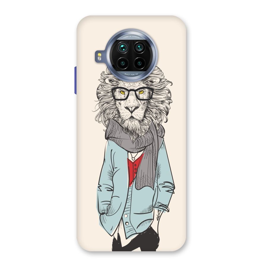 Stylish Lion Back Case for Mi 10i