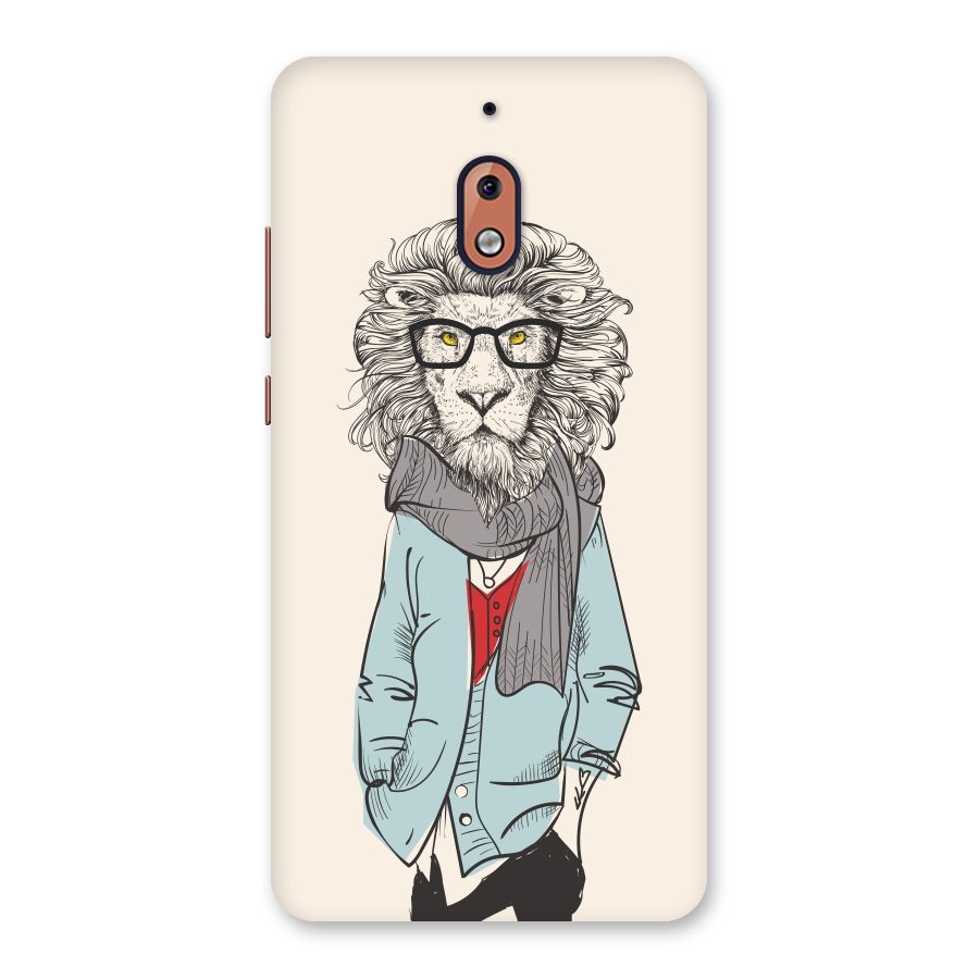Stylish Lion Back Case for Nokia 2.1