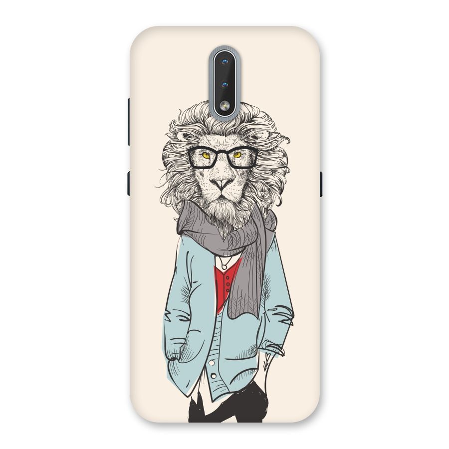 Stylish Lion Back Case for Nokia 2.3