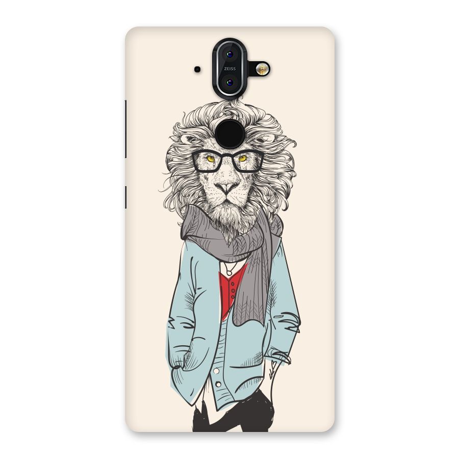 Stylish Lion Back Case for Nokia 8 Sirocco