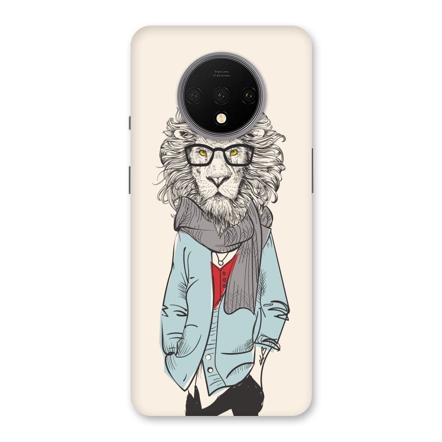 Stylish Lion Back Case for OnePlus 7T