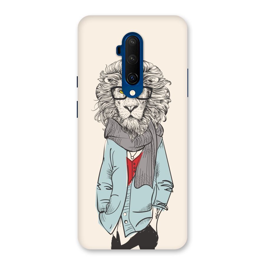 Stylish Lion Back Case for OnePlus 7T Pro