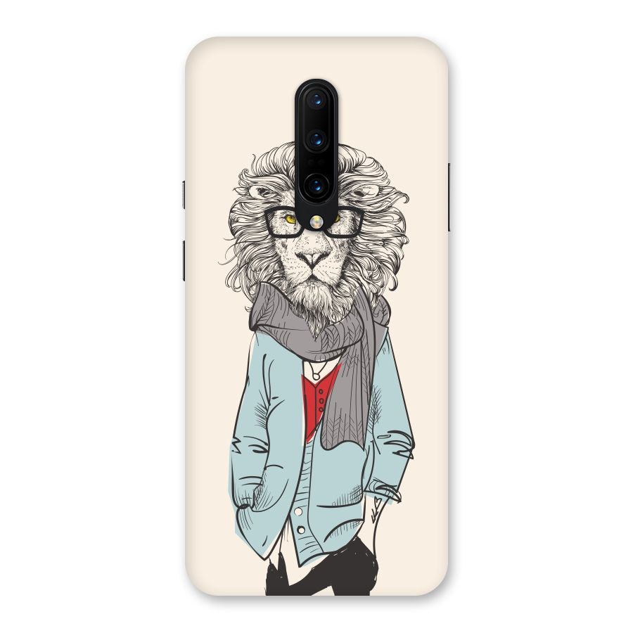 Stylish Lion Back Case for OnePlus 7 Pro