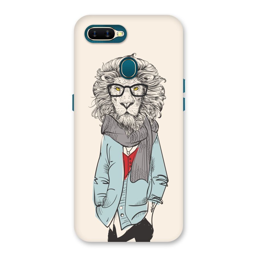 Stylish Lion Back Case for Oppo A11k