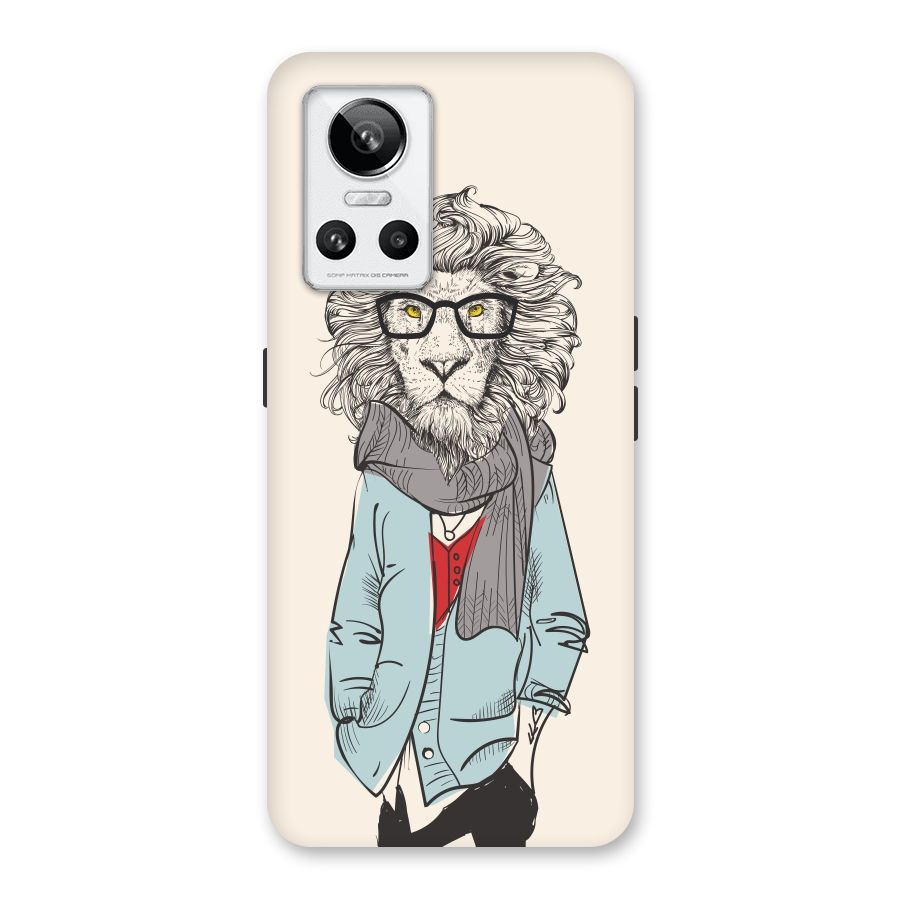 Stylish Lion Back Case for Realme GT Neo 3