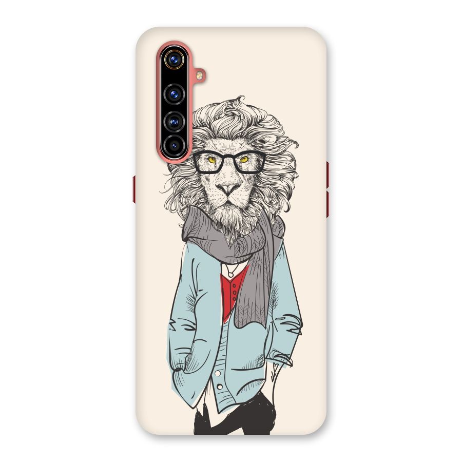 Stylish Lion Back Case for Realme X50 Pro