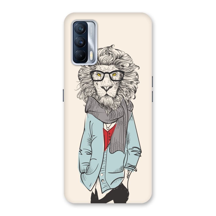 Stylish Lion Back Case for Realme X7