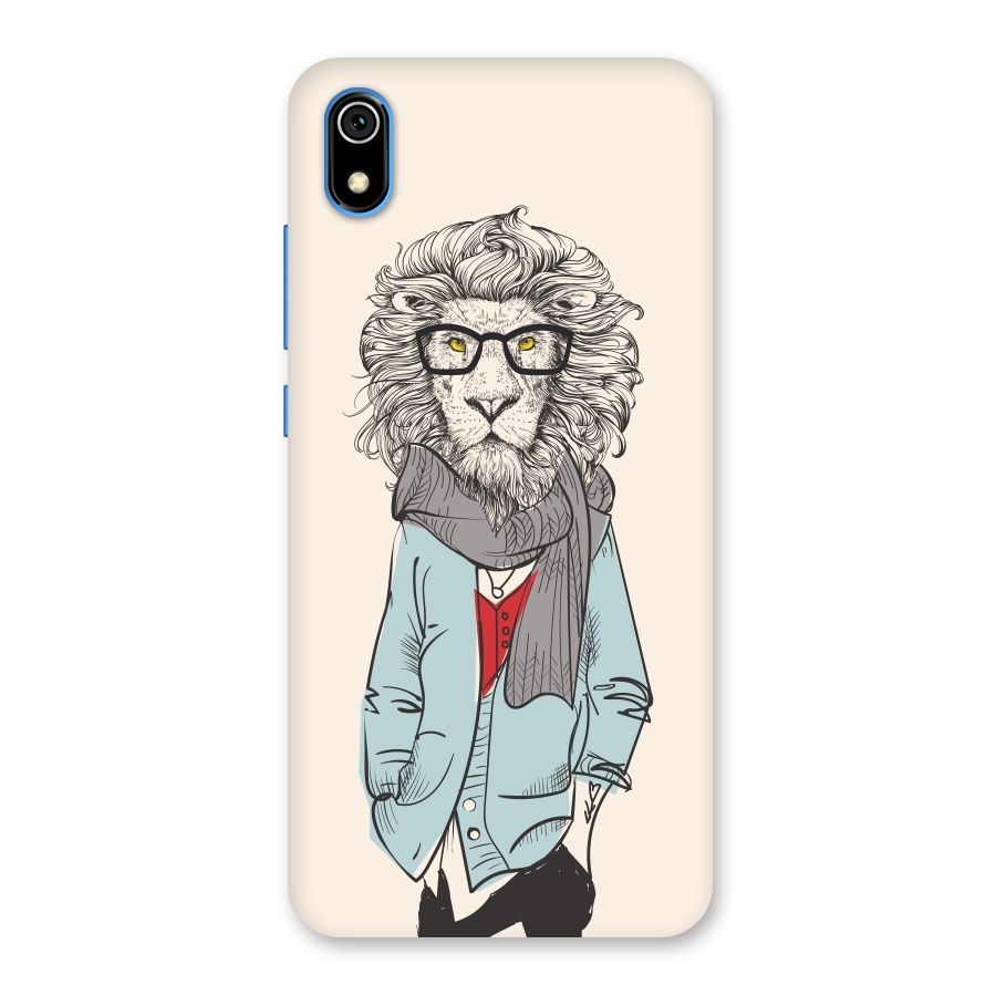 Stylish Lion Back Case for Redmi 7A
