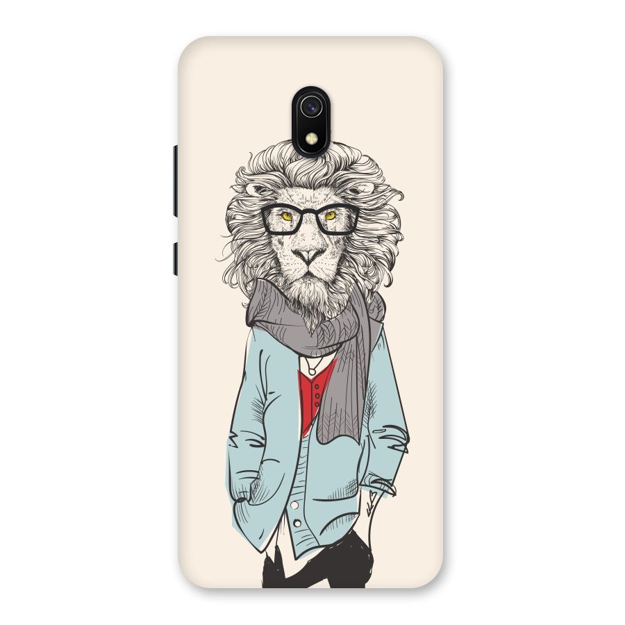Stylish Lion Back Case for Redmi 8A