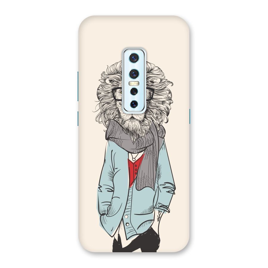 Stylish Lion Back Case for Vivo V17 Pro