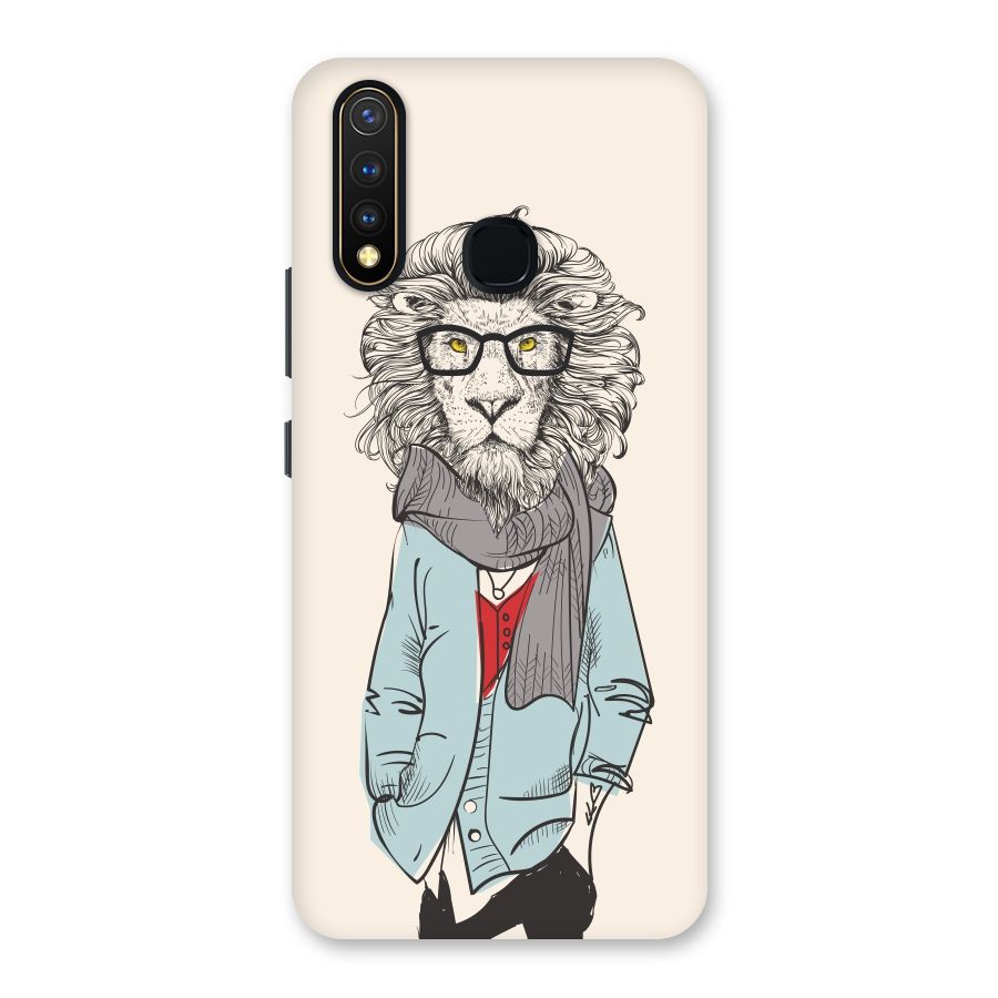 Stylish Lion Back Case for Vivo Y19
