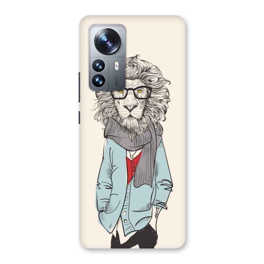 Stylish Lion Back Case for Xiaomi 12 Pro