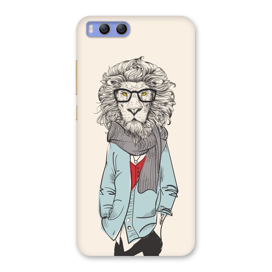 Stylish Lion Back Case for Xiaomi Mi 6