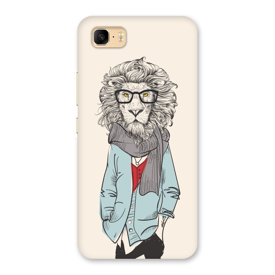 Stylish Lion Back Case for Zenfone 3s Max