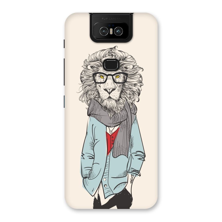 Stylish Lion Back Case for Zenfone 6z