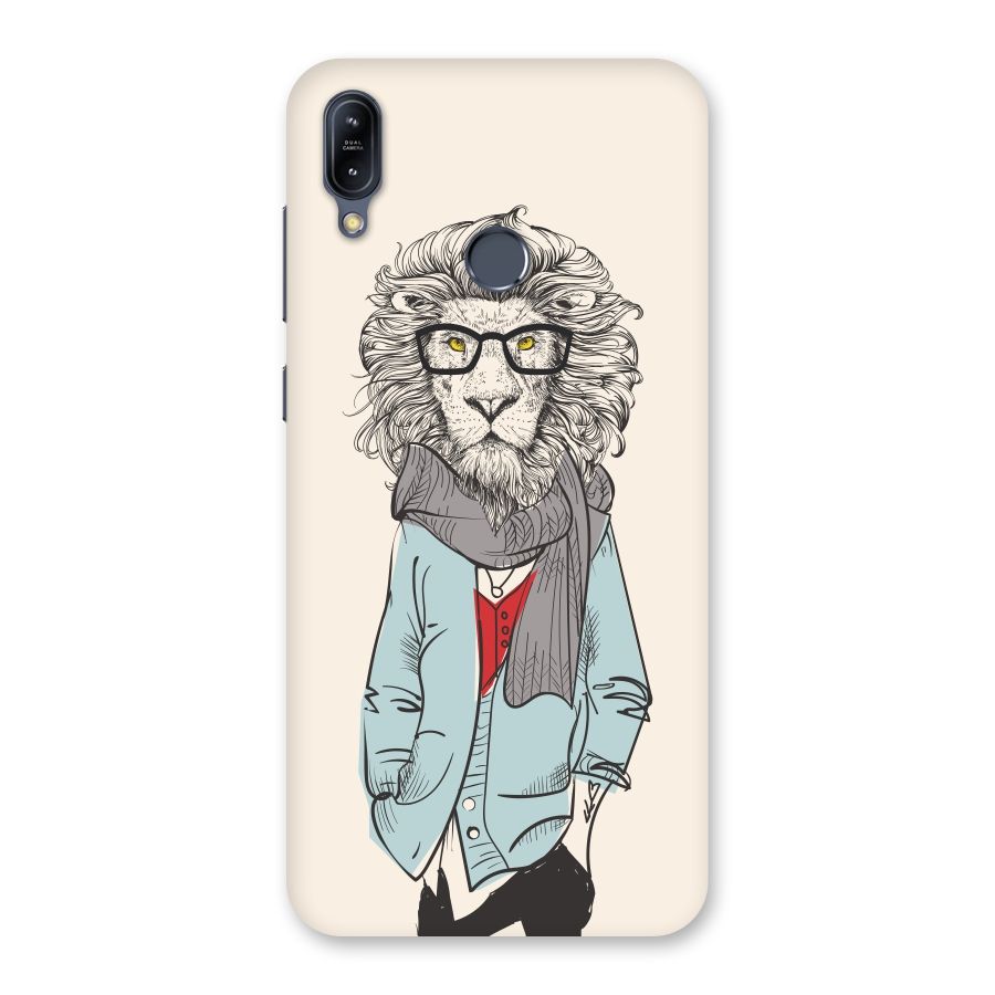 Stylish Lion Back Case for Zenfone Max M2