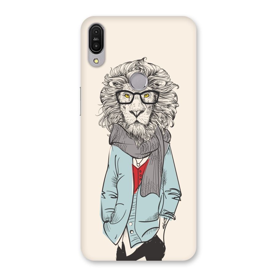 Stylish Lion Back Case for Zenfone Max Pro M1