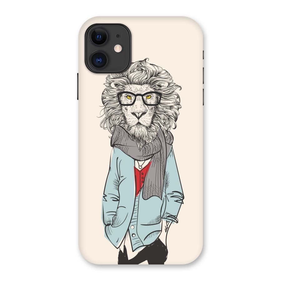 Stylish Lion Back Case for iPhone 11