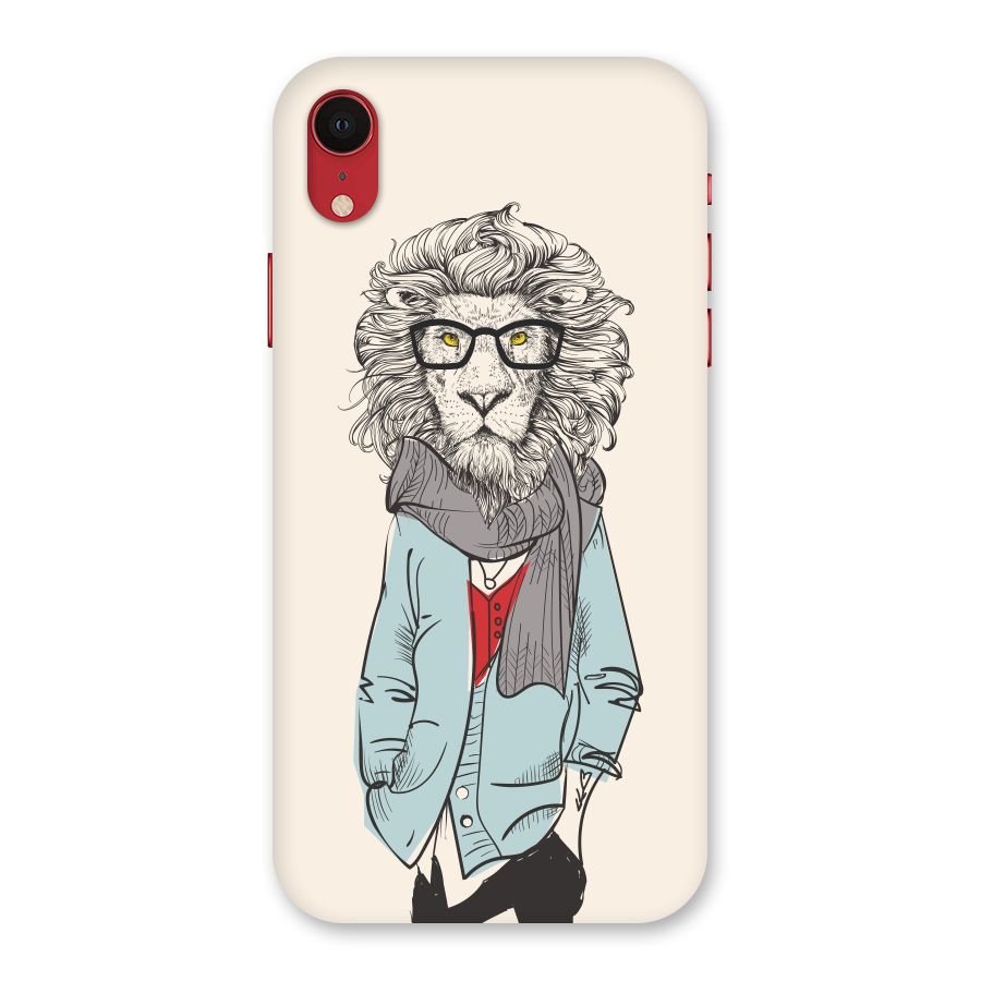 Stylish Lion Back Case for iPhone XR