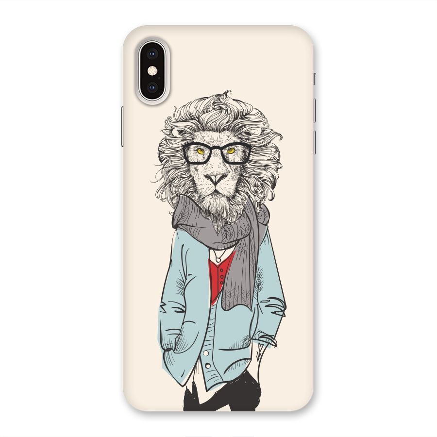 Stylish Lion Back Case for iPhone XS Max